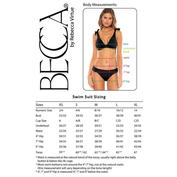 Becca Camille 1 Piece Reversible Bathing Suit NWT - Picture 11 of 11